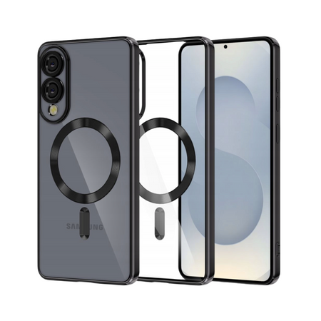 Nakładka Tech-Protect Magflex Magsafe do Samsung Galaxy S25 Edge Shiny Black TTT