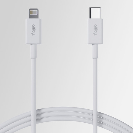 Allity kabel AUC-03 USB-C - Lightning 2,0 m 27W biały