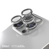 Etteri Camera Lens Protector szkło na aparat do iPhone 15 Pro / 15 Pro Max srebrny