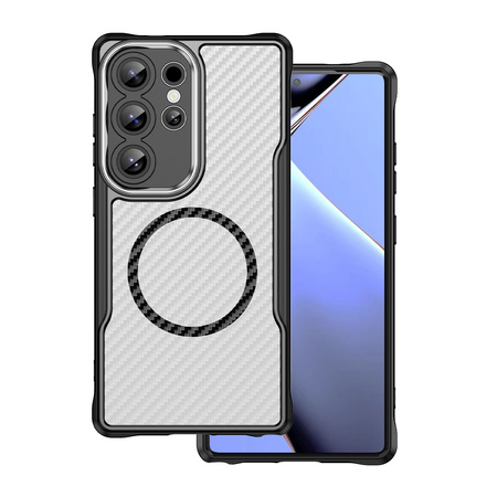 Nakładka Defender Carbon Mag do Samsung Galaxy S24 czarna