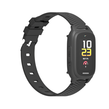 Smartwatch dla seniora Forever Siva ST-100 czarny – zegarek SOS dla babci i dziadka