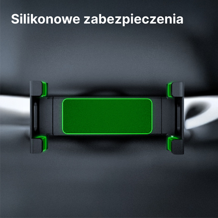 QUALO uchwyt samochodowy na telefon backseat czarny QUS-T-BS-01