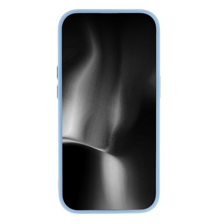 Nakładka Satin Elegant Mag do iPhone 14 Pro 6,1" niebieska
