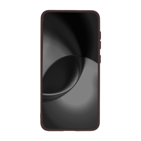 Nakładka Satin Touch do Samsung Galaxy S21 FE burgundowa