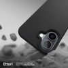 Etui Etteri Silicone Case do iPhone 16 Plus 6,7" czarne