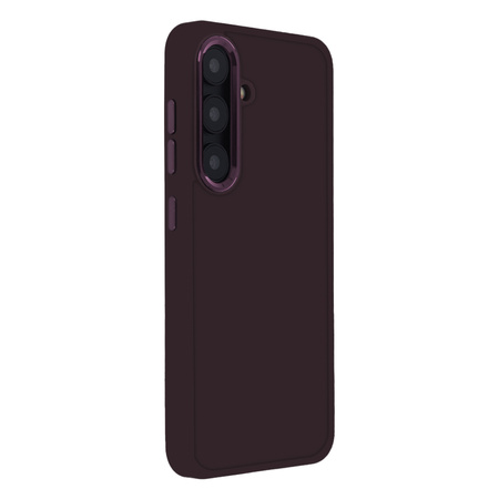 Nakładka Satin Touch do Samsung Galaxy S24 burgundowa
