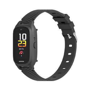Smartwatch dla seniora Forever Siva ST-100 czarny – zegarek SOS dla babci i dziadka