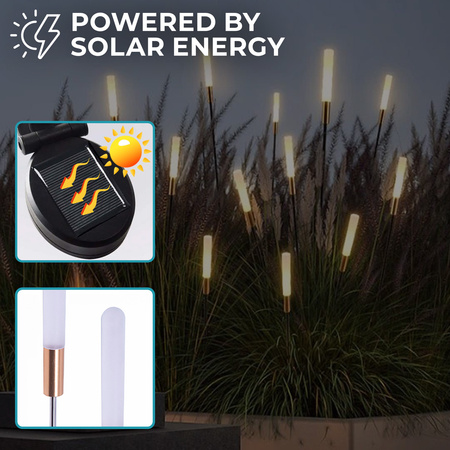 Lampa solarna LED SUNARI FLS-72 Lampa kryształowa zaokrąglona 3000K 600mAh 0,72Wh Ni-MH Forever Light