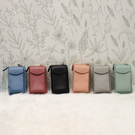 Torebka na telefon różowa