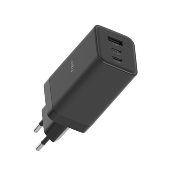 Allity ładowarka sieciowa GaN PD QC ATC-01-65WACC 2x USB-C + 1x USB-A 65W czarna