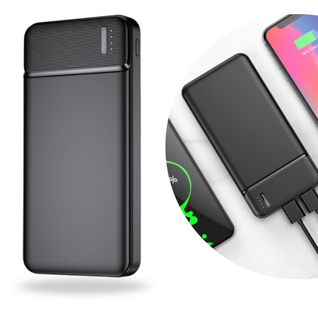 Maxlife power bank MXPB-01 10000 mAh czarny