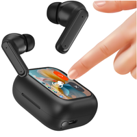 Forever słuchawki Bluetooth z wyświetlaczem ANC + ANC TWSS-500 czarne