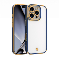 Nakładka Silky Gold do iPhone 15 6,1" niebieska