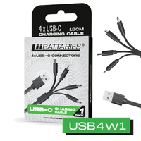 Kabel Liibattaries do ładowania USB-C 4w1 TTT