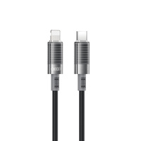 XO kabel NB-Q282B PD USB-C - USB-C 1,0m 60W czarny