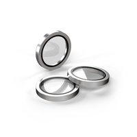 Etteri Camera Lens Protector szkło na aparat do iPhone 16 Pro / 16 Pro Max srebrny