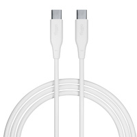 Allity kabel AUC-02 USB-C - USB-C 1,0 m 60W biały