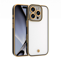 Nakładka Silky Gold do iPhone 17 Air 6,6" czarna